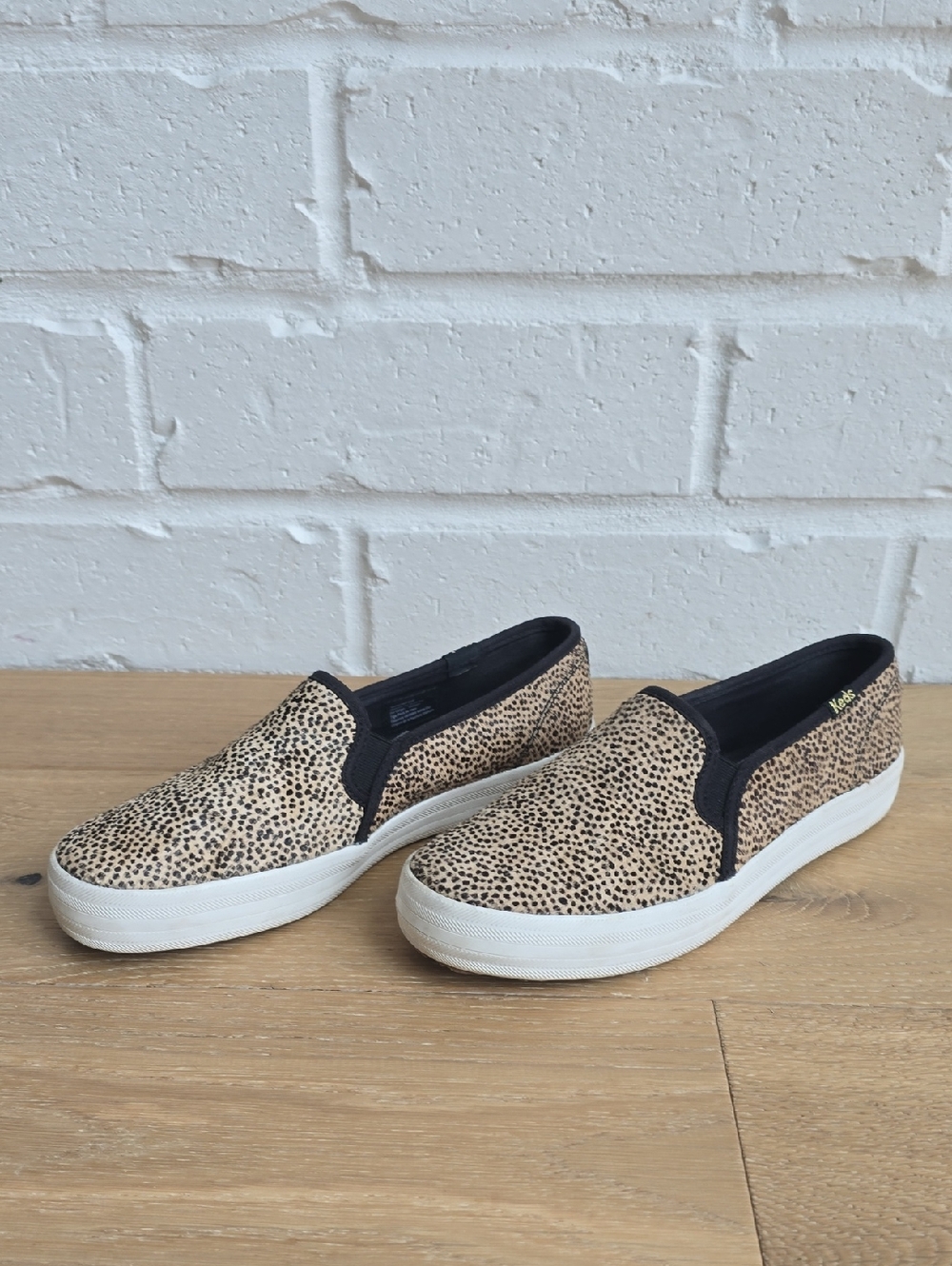 Kate Spade Keds Women's Sneakers - Black & Tan